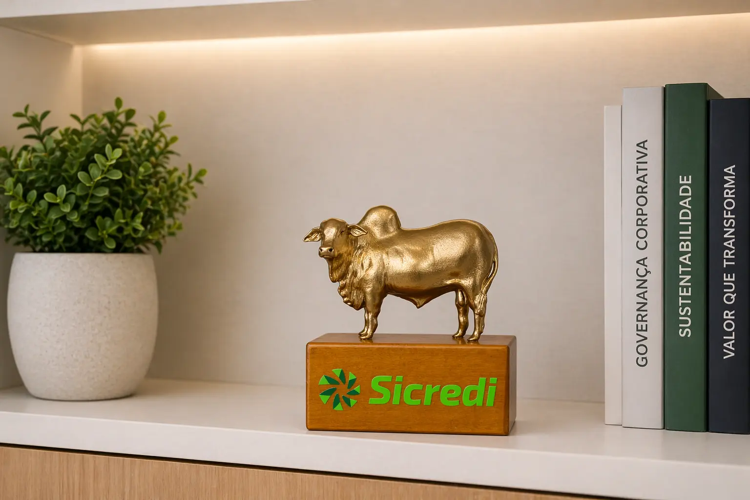 Troféu Sicredi — Boi Nelore Dourado