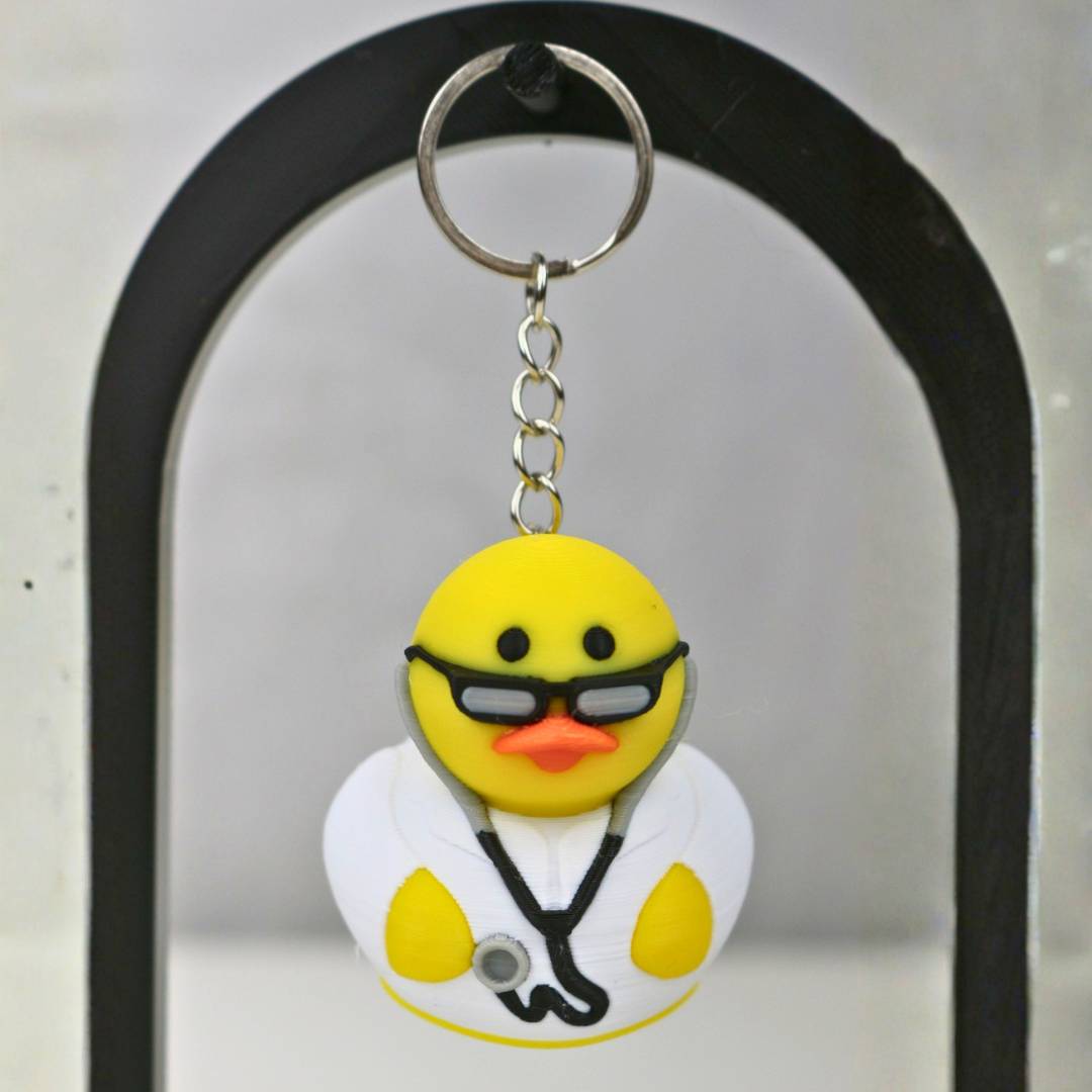 Chaveiro Patinho Médico