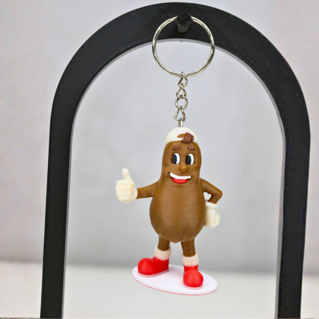 Chaveiro Mascote Amendoim