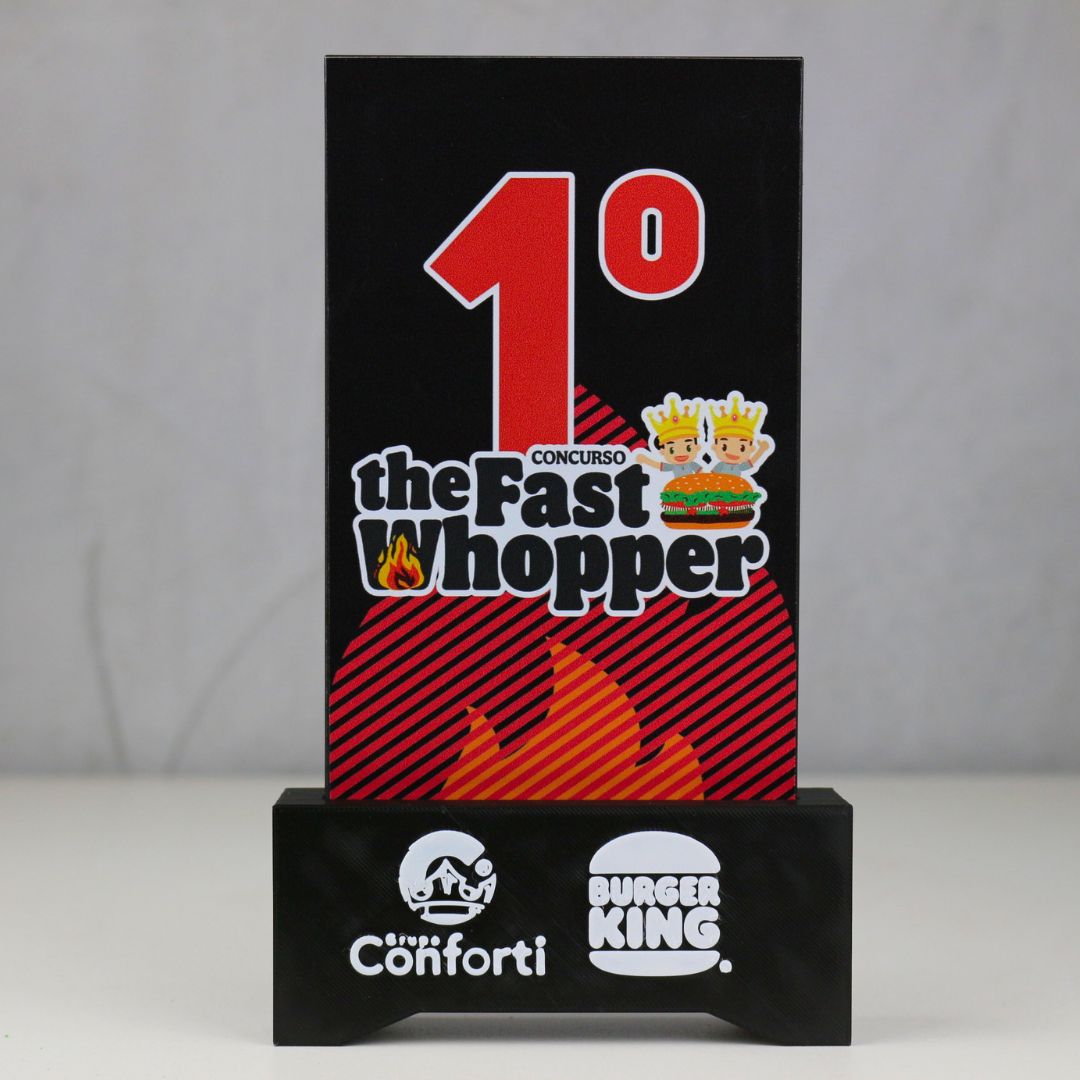 Troféu Totem Personalizado — Concurso Corporativo