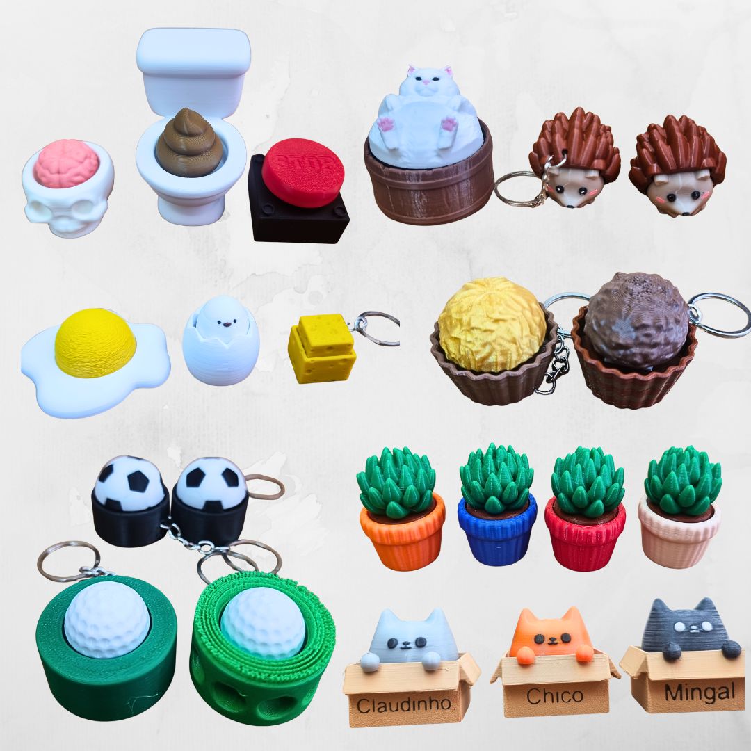 Fidget Clicker — Personagens e Natureza