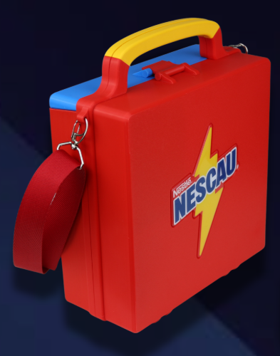 Lancheira personalizada Nescau Nestlé impressão 3D