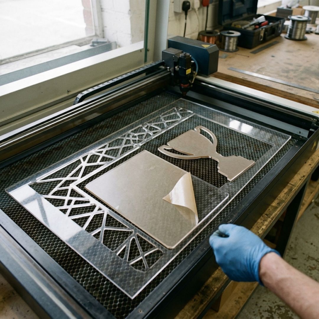 Acrílico cortado a laser — ArtTech 3D